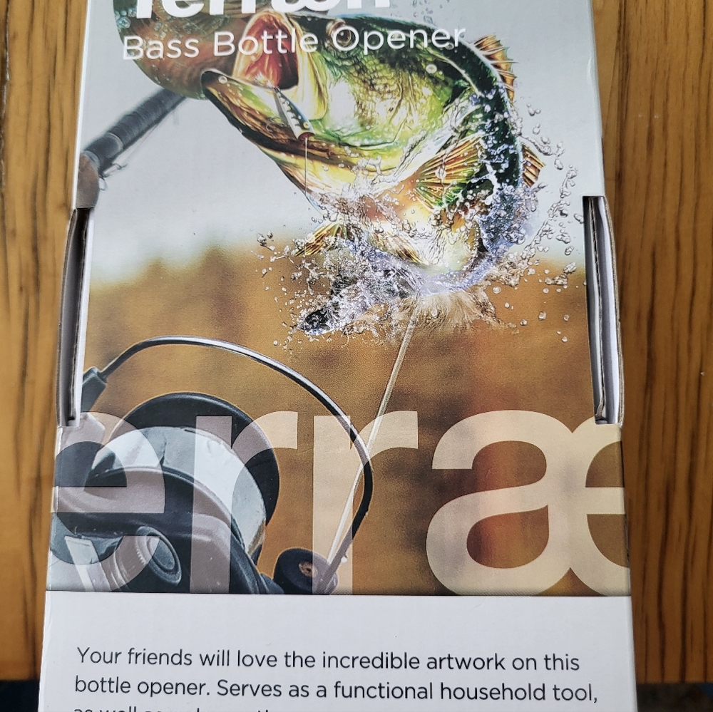 Terraen Bass Bottle Opener